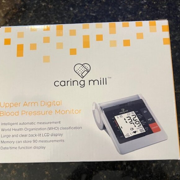NEW - Digital Blood Pressure Monitor with large LED Display - Picture 2 of 4
